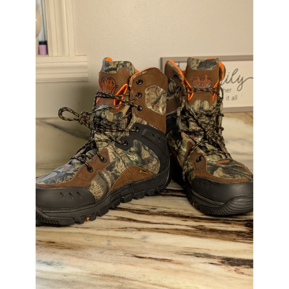Rocky RAM Level 2 Mens 10M Camo Hunting Boots 800g PrimaLoft GORE-TEX R0023